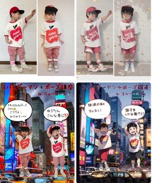 アニメ化😆 | 上:美少年と美少女？だけど何故か体操服感🤣下:何語？中国語かな？ どちらもハーパン認証😆ハーパンver.も可愛いから今度はハーパンにライン🧦やりたい🤩(ポスター/アート)