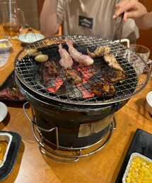 七輪焼肉🥩‪🔥 | 👧🏻せせり2人前頼んでひたすらせせり🐔焼いて食べてた🤭 焼肉リベンジ🥩‪🔥でき私は幸せ😋写真ないけどwith🍺最高❤️‍🔥(その他)