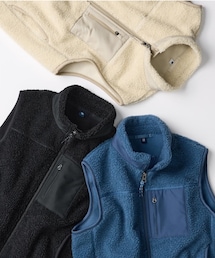 UNIQLO | 旧作のボアフリースベスト 120cm お友達からのお下がり💝(ベスト)