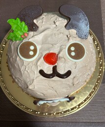 うさこのスウィーツ同盟会🦌🎂🤎 | シャトレーゼに前に行った時に予約。👧🏻リクエストで🍫🫎車運転できないから🚲→🚌🚶で🎂取りに行きました。Google Map使ったのに道に迷い徒歩8分の所30分かかった😆チョコケーキ美味しかった😋(その他)