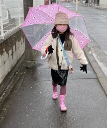 リアルコーデ❄⛄ | 100均買い物コーデ💗💗本気のパー子☂️(その他)