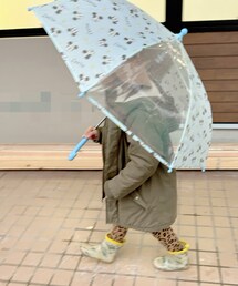 ミッキーミニーハピバ🎉雨の日コーデ☔️ | 雨の日の歯医者🦷までのリアコ☔️ ミッキーの☂️と長靴(その他)