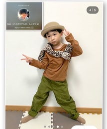 お手本コーデのゲンちゃん✌️✌️ | お茶目でオシャレなゲンちゃん❣️貴重な同い年🫶(ラッピングキット)