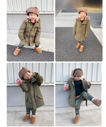 おまけの👦🏻 | 上:買い物前 7:30am 下:買い物後のご機嫌な👦🏻(その他)