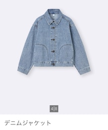 GU | Sサイズ 156cmの母と共用(デニムジャケット)