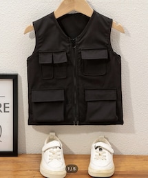 SHEIN | ミリタリーベスト 5Y 1,266円(ベスト)