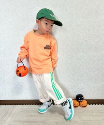 靴下オタク🧦 | ボーダー🦓靴下とトラックパンツのラインのクロス➕お気に入りポイント☝️(その他)