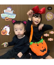 ハロウィン2020 | 魔女の宅急便風 キキとジジ(その他)