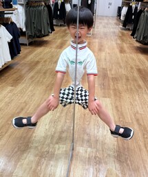 空中浮遊🕊𓂃 𓈒𓏸 | かなり痩せて見える🤣痩せたから浮けたかな😆左右非対称の👕 🦕2体に増えた😂(ラッピングキット)