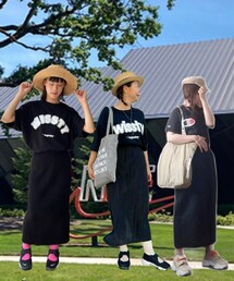 ブラックな3人🖤 | みおちゃん、ありちゃん追いコありがとう❤️お礼に妄想旅行✈️💨アメリカポートランド郊外にあるNIKE本社前にて記念撮影📸(その他)