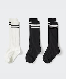 UNIQLO | ハイソックス 3足組 KIDS 20-24cm(ソックス/靴下)