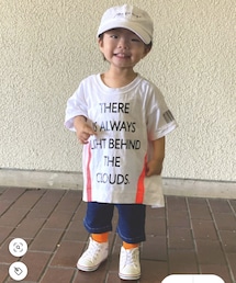 2021.8.16投稿コーデ🥺 | 記念すべき初㊗️ピックアップ掲載コーデ🥹 branshesさんTシャツ3年目🙈今年も着られた💡(その他)