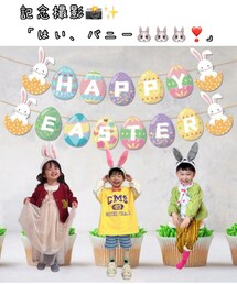 私作コラ画② | レンレン👦🏻ロンT ver. 笑顔なバニー達🐰🐰🐰✨️(ポスター/アート)