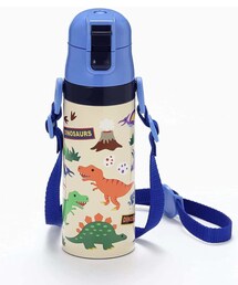 Skater | ストロー水筒から夏に直飲みデビュー👏✨大好きな恐竜🦖水筒お気に入り♡(水筒)