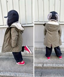 横ポ、後ろ姿♡ | 靴下はPINAさんで購入したdigreenさんの赤ボーダーでした🦓❤️(その他)