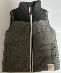 peda&mada | お友達からのお下がり🩶110cm (ダウンベスト)