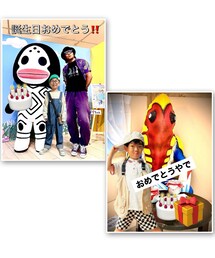 アンソニーさんありがとう💝 | あんコロンとウルトラマンのダダとメトロン星人とのコラ画ありがとう🤗ウルトラマン好きレンレン喜んでた😁共演でき嬉しい💡(ポスター/アート)