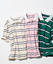 UNIQLO | ドライカノコボーダーポロシャツ 120cm 1,500円(ポロシャツ)