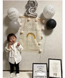 お得意ポーズ🧏‍♂️ | ライトボールの重みで傾く🤣手作り感😆(その他)