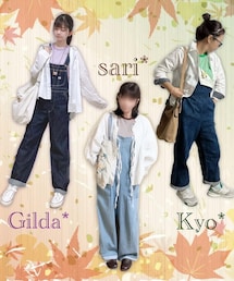 ジルちゃん作コラ画🫶 | ジルちゃんの背景、構図かわいい♡皆で紅葉へ行こうよう🍁⠜←ダジャレw (ポスター/アート)