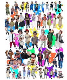 グミ同盟㊗️50名🎉 | ゆうたん、おとくん参加ありがとう❣️コラまぽゆとママ作 背景さりちゃん作(ポスター/アート)