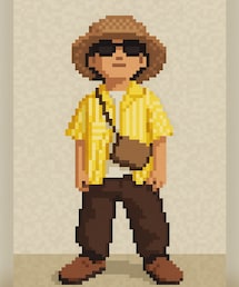 ピクセル画の👦🏻 | ラッピングキット