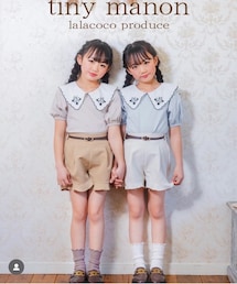 Birthday | tiny manon フラワー刺繍カラートップス 140cm 1,309円(シャツ/ブラウス)