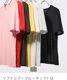 GU | WOMEN Sサイズ ピンク(Tシャツ/カットソー)