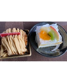 うさこのスウィーツ同盟会 | 和菓子屋のモンブラン🌰ケーキ🍰とお義母さんからプチケーキ🍰(その他)