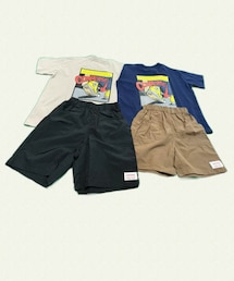 Birthday | まいまいデザイン コンバースコラボのTシャツ＆ハーフパンツ 👦🏻各々130cm 👧🏻各々150cm(Tシャツ/カットソー)