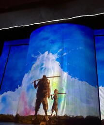 劇団四季バケモノの子鑑賞👀 | 映画のストーリーを忠実に再現しつつも上手くミュージカルを取り入れて壮大で見応えあった💡ハロウィン前に観に行くのオススメ🎃✨(ラッピングキット)