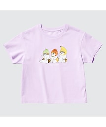 UNIQLO | GIRLS mofusand フルーツパラダイス UT(半袖)120cm(Tシャツ/カットソー)