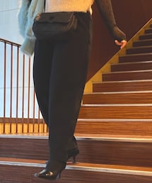 searoomlynn | ダブルtuckテーパードパンツ¥17380(スラックス)