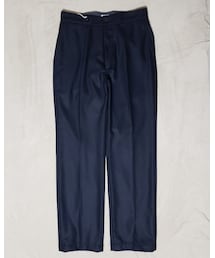 PHIGVEL | PMAO-PT11 D.NAVY(スラックス)