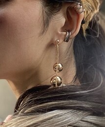 handmade〜SR〜 | セレクト大玉ボールピアス(ゴールド)(ピアス（両耳用）)