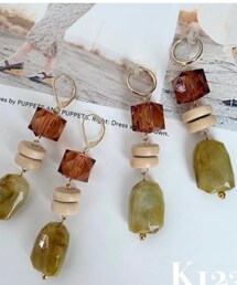K123 | pistàcchio(ピアス(両耳用))