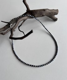 GYELEP | vintage purple pearl necklace(ネックレス)