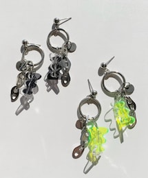 handmade〜SR〜 | key ring pierce(ピアス（両耳用）)
