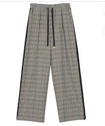 MICALLE MICALLE | MICALLE MICALLサイドラインイージーパンツ(パンツ)