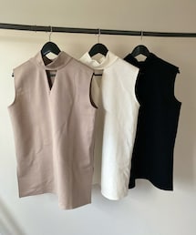 STYLE PROUD | モックネックノースリーブ(Tシャツ/カットソー)