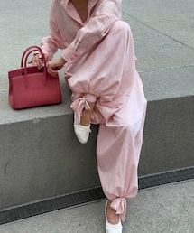 SHEIN | ドローストリング ハーレムパンツ (その他パンツ)
