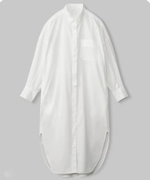 O0u | 【120s premium】SHIRTS ONE PIECE(シャツワンピース)