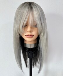 Yuriko wig | レミー人毛100%ロングウルフレイヤーウィッグ(ウィッグ)