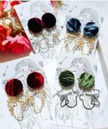 handmade_miiinu | おじさんピアス(ピアス（両耳用）)