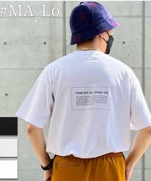 #MA_Lo |  #MA_Lo マーロ ユニセックス 7オンス半袖T [Lot/MA17400] (Tシャツ/カットソー)