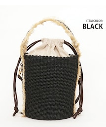 tegomono | フリンジ柄ハンドル2WAY/ショルダーバッグ/3color(ショルダーバッグ)