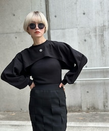 【IMOKO × LVEU.】Layered sweat & ameslee cami set