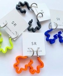 handmade〜SR〜 | カラフルフープピアス(ピアス（両耳用）)