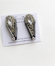 M2 handmade&select | Jasmine(ピアス（両耳用）)