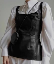 AUDREY LE SCALE | レザーベスト(ベスト)